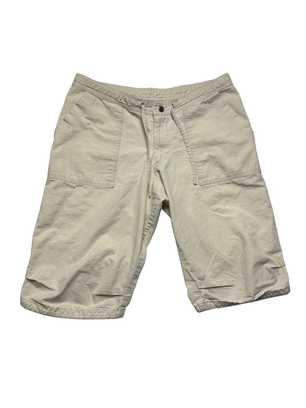 Prana Bermuda cream khaki women shorts